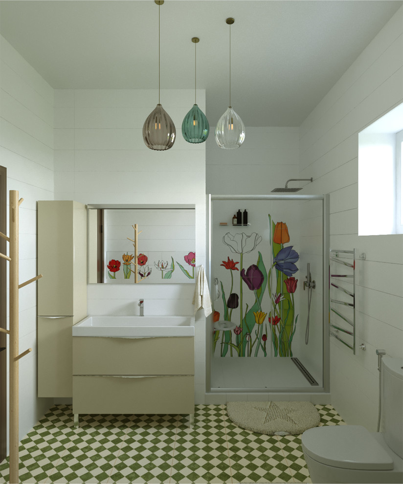 Обложка проекта: Небольшой санузел