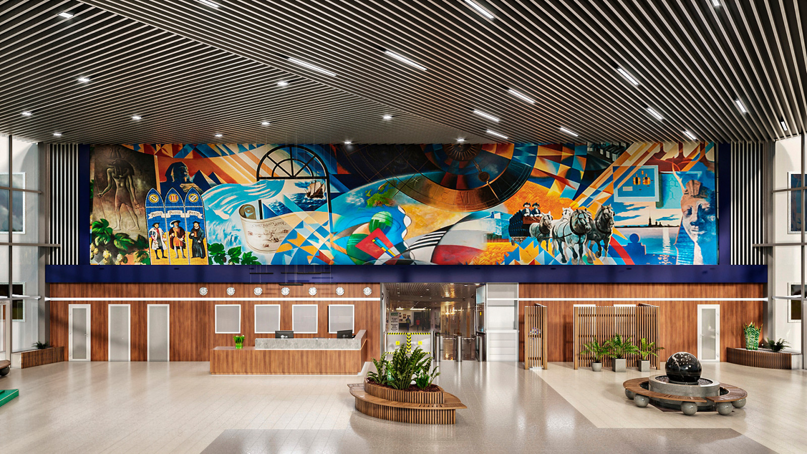 Обложка проекта: ХОЛЛ ЗАВОДА "БАЛТИКА"