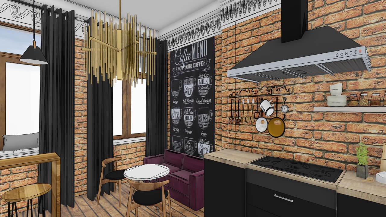 Обложка проекта: Кухня скетчи