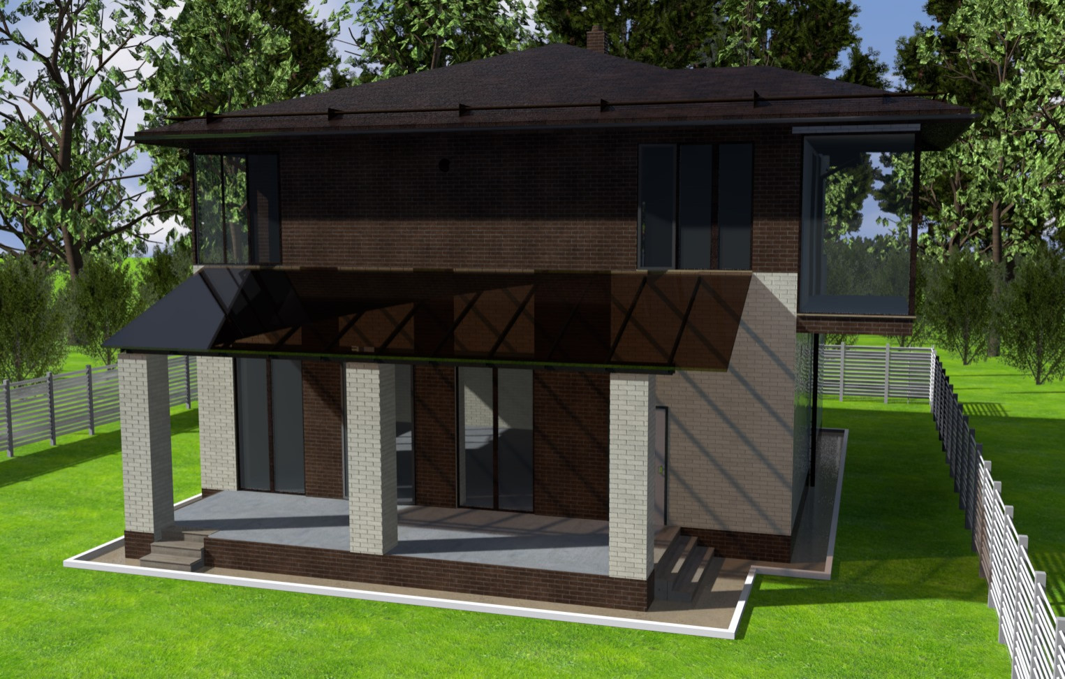 Обложка проекта: Проект дома: Дом мечты в Новом Царицыно, 2020 г.