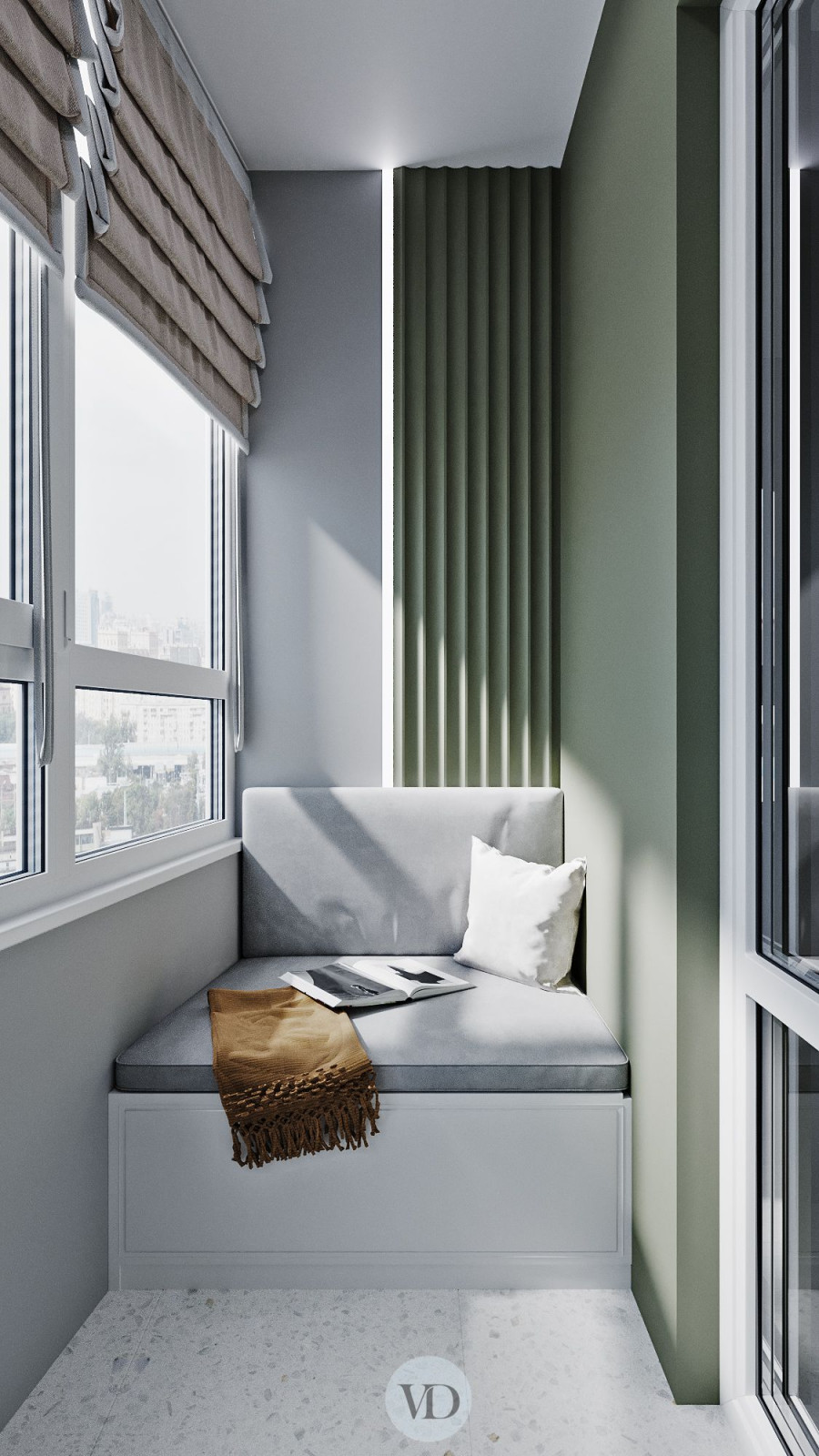 Дизайн-проект квартиры в ЖК Западный луч