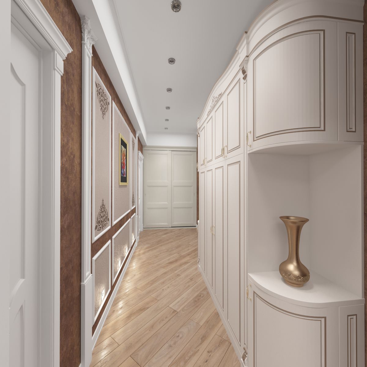 Дизайн-проект квартиры по ул. Серышева