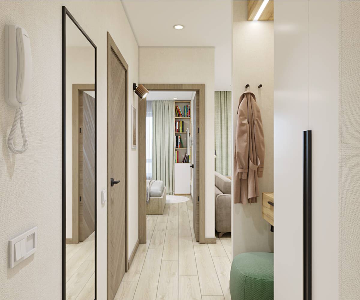 Однокомнатная квартира в ЖК Фамилия