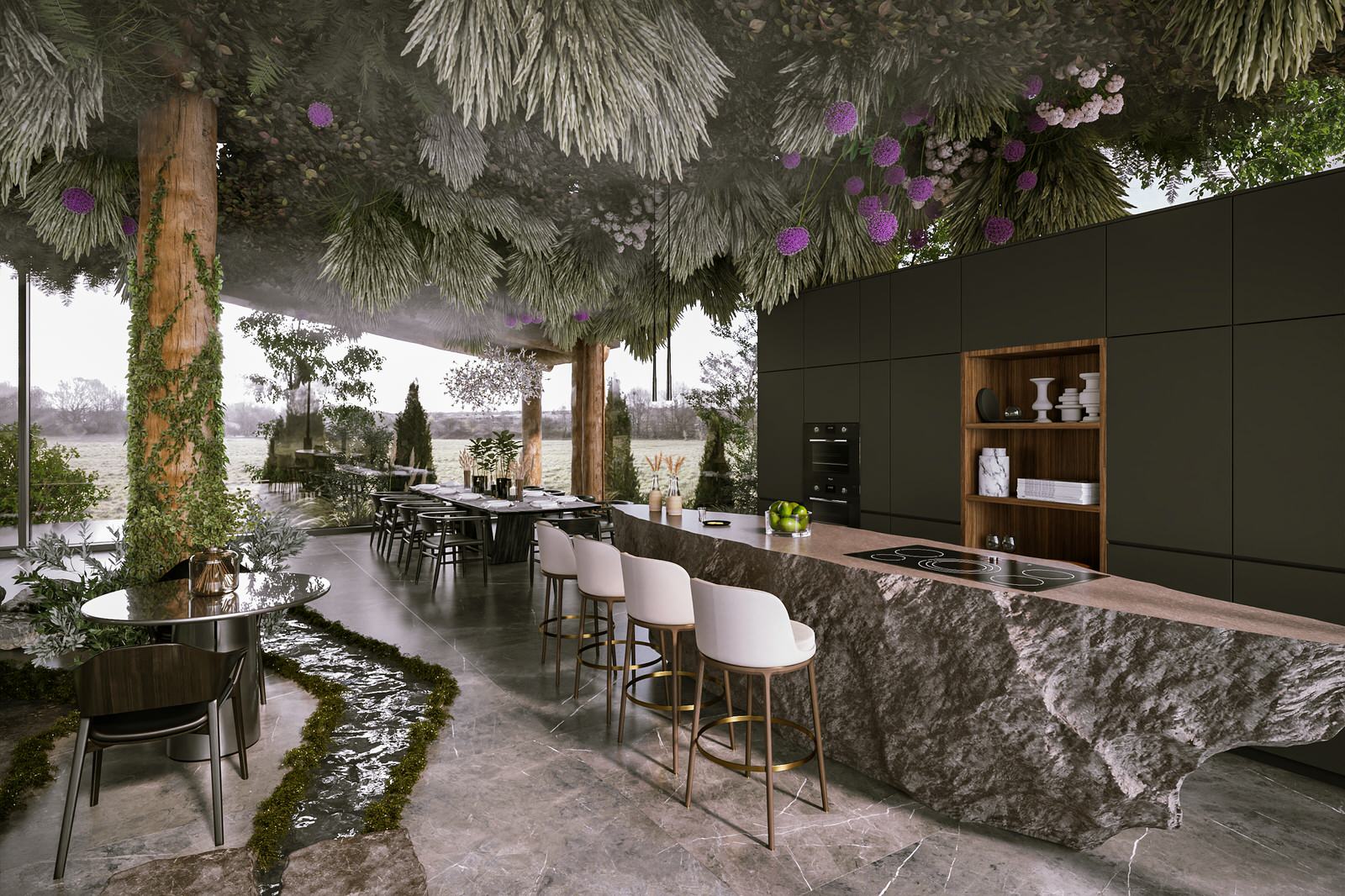 Neoteric Home - Green Wood