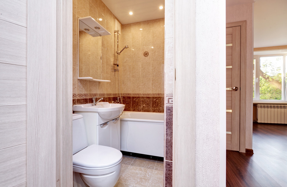 Косметический ремонт ванной комнаты 1