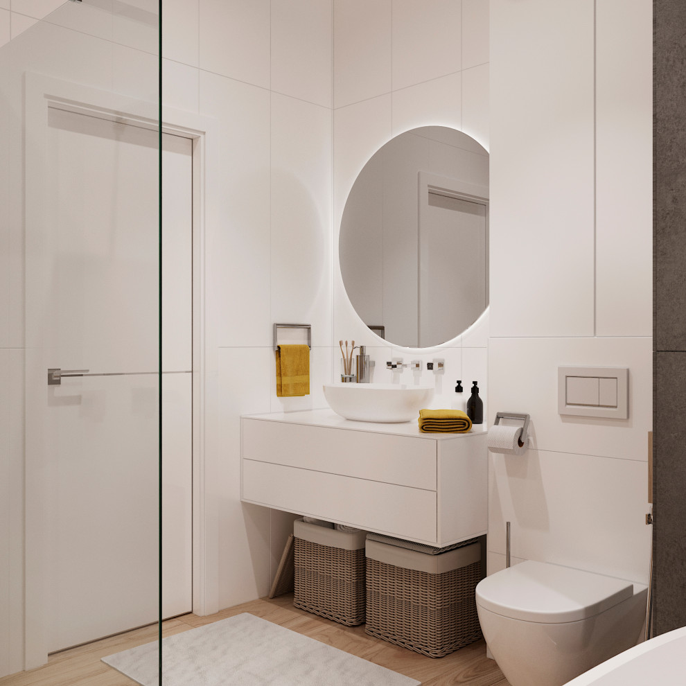 Дизайн-проект квартиры общей площадью - 86 м.кв. в г. Химки, ЖК "Маяк"