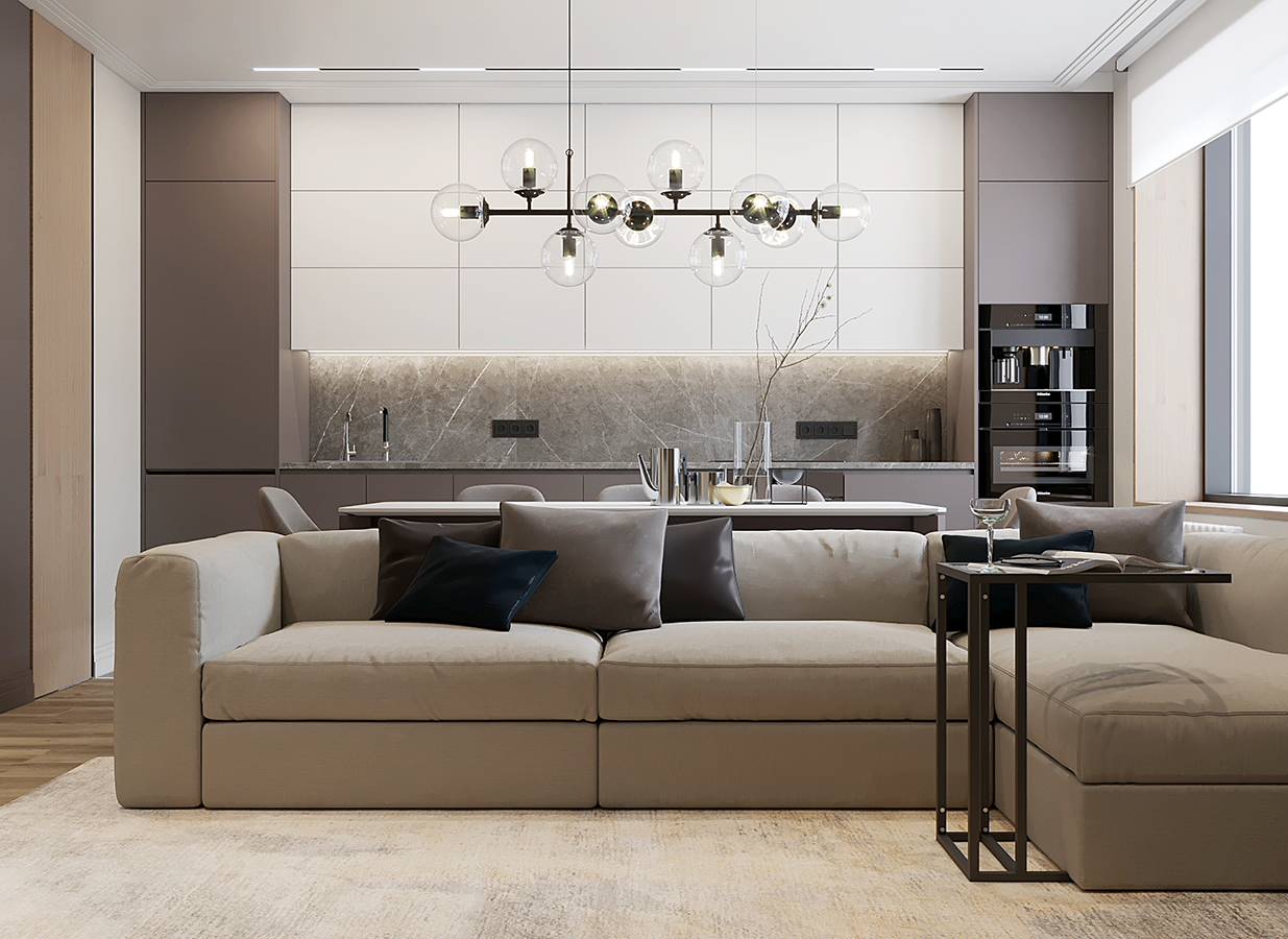 Обложка проекта: Дизайн интерьера ЖК "Квартал Энтузиастов"