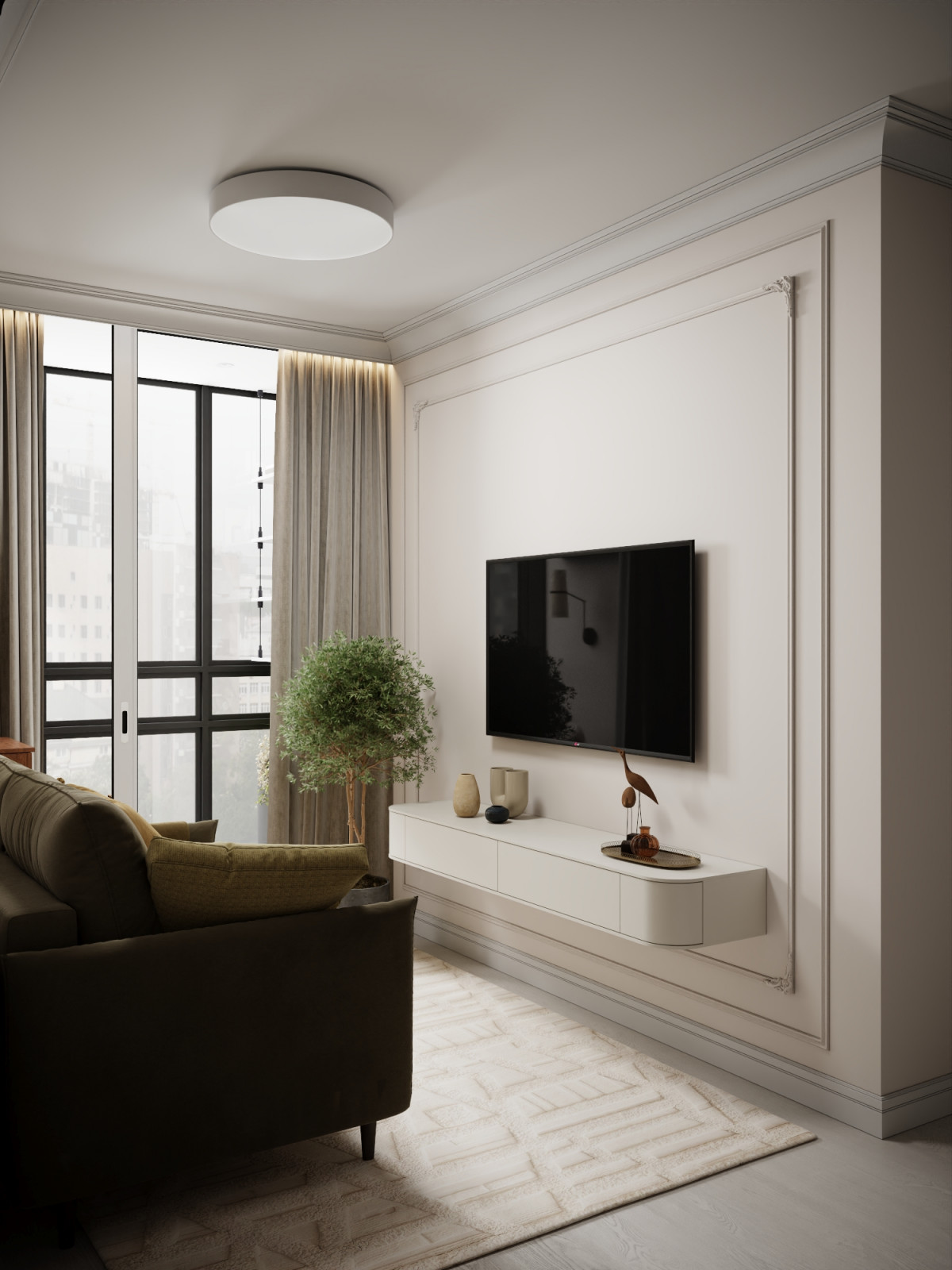 КВАРТИРА В ПОСЁЛКЕ «ОТРАДНОЕ», 40 м²