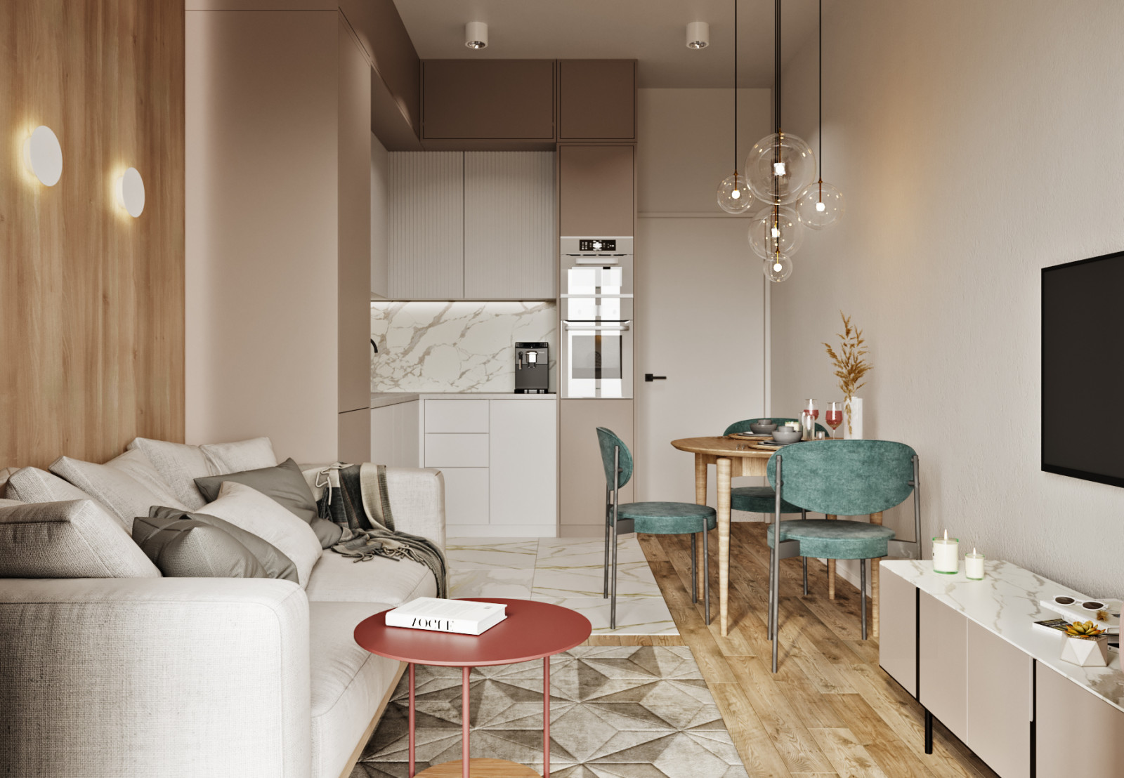 ЖК «LENINGRAD» 50м2., проект 2020г.