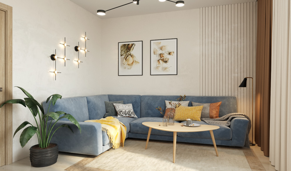 Обложка проекта: Квартира для молодого человека в ЖК 5 звезд