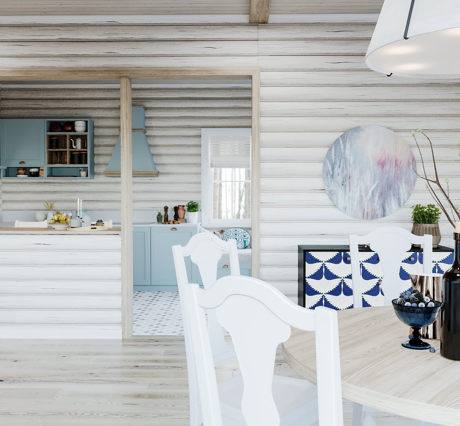 Загородный дом на озере