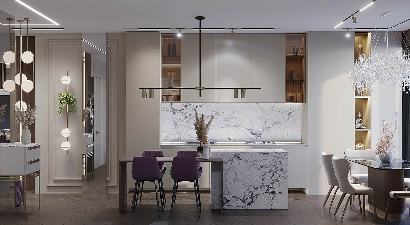 Дизайн проект ЖК RiverSky в г.Москва