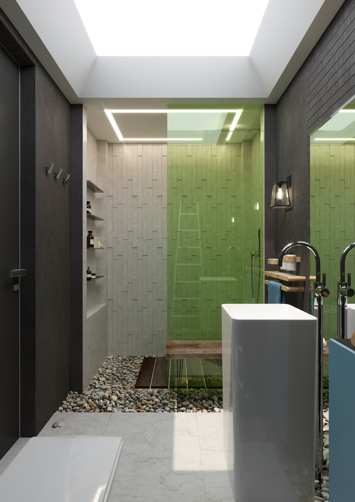 Проект интерьера «Теплый камень»