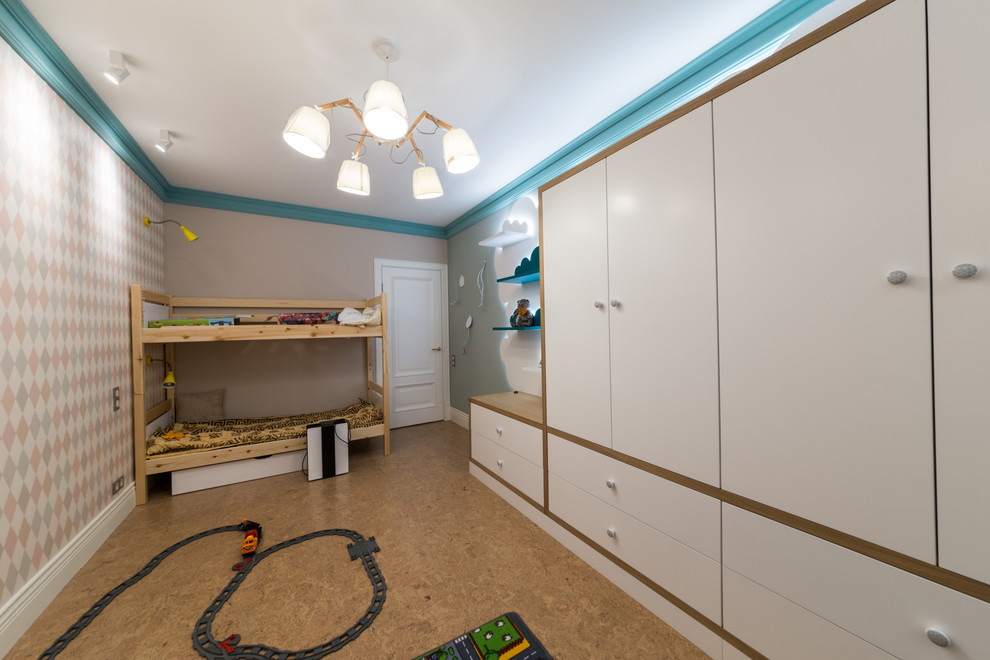 Трёхкомнатная квартира. Работы по дизайн-проекту