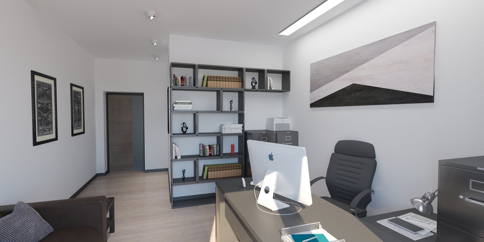 Коттедж в стиле хай тек