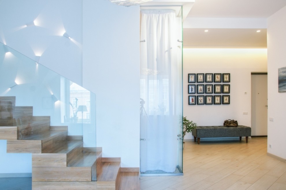 Интерьер двухуровневой квартиры