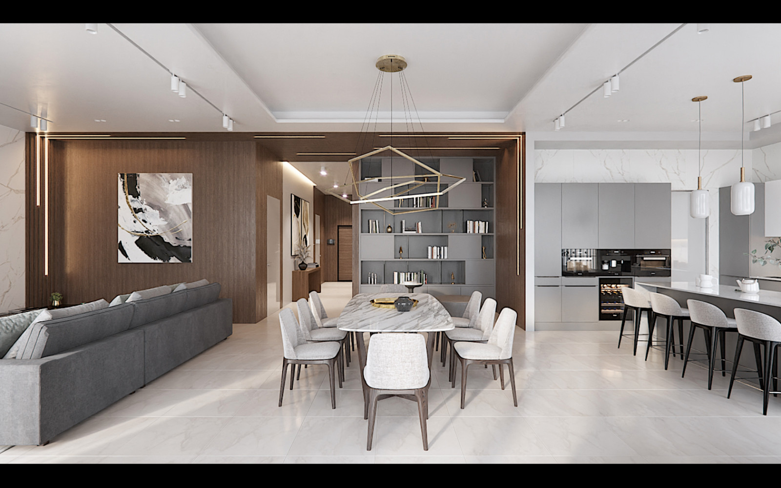 Проект загородного дома в современном стиле