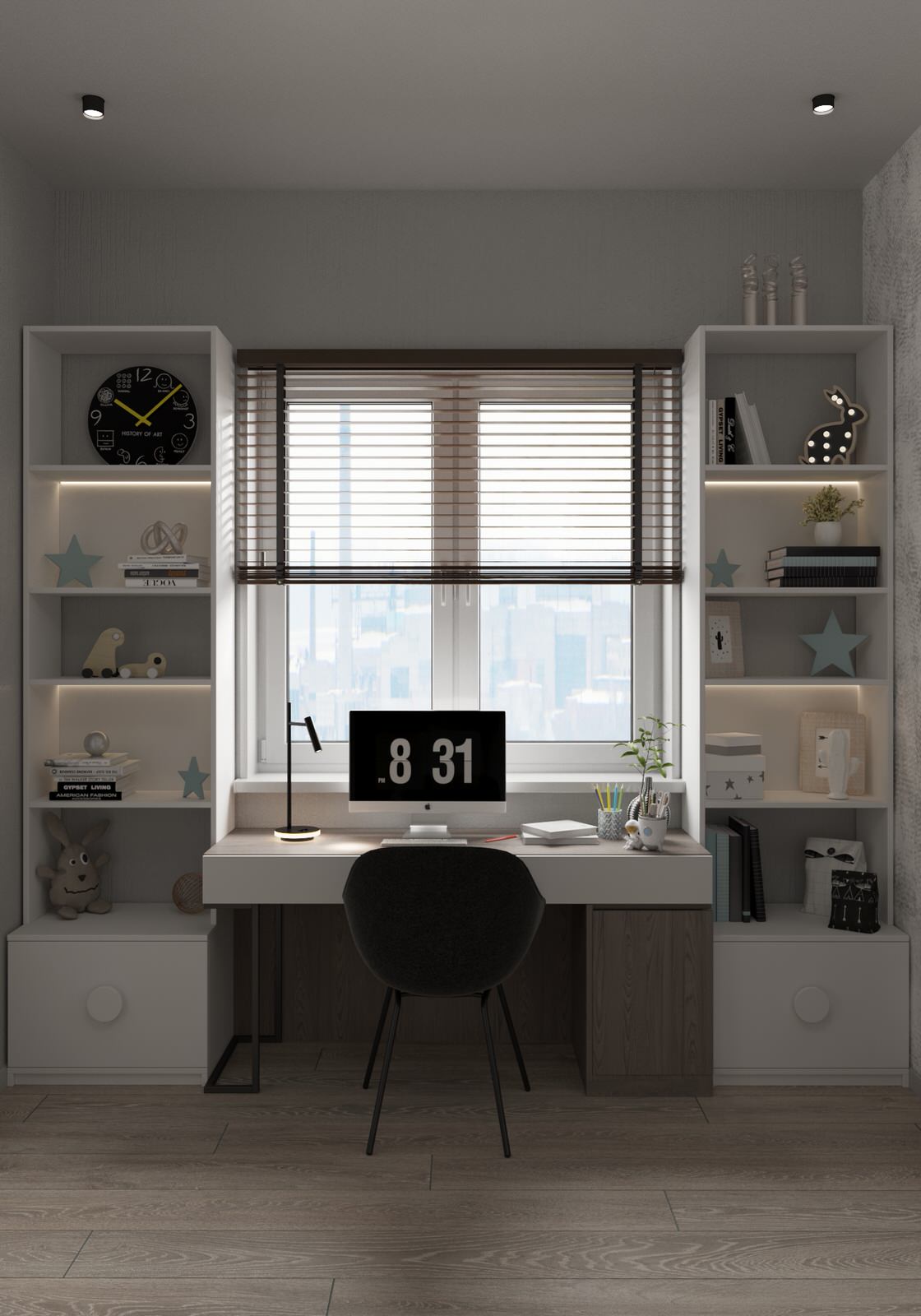 Дизайн интерьера детской комнаты