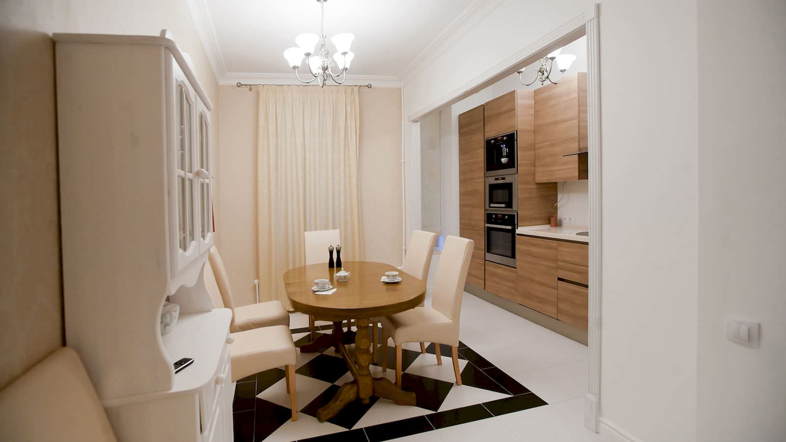 Дизайнерский ремонт четырехкомнатной квартиры