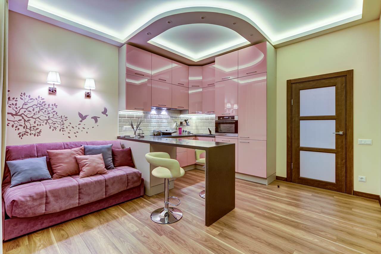 Квартира для молодой девушки. ЖК Московский квартал