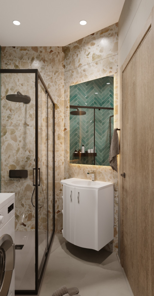 Современный дизайн-проект в пастельных тонах