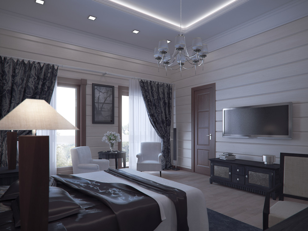 Интерьер деревянного дома