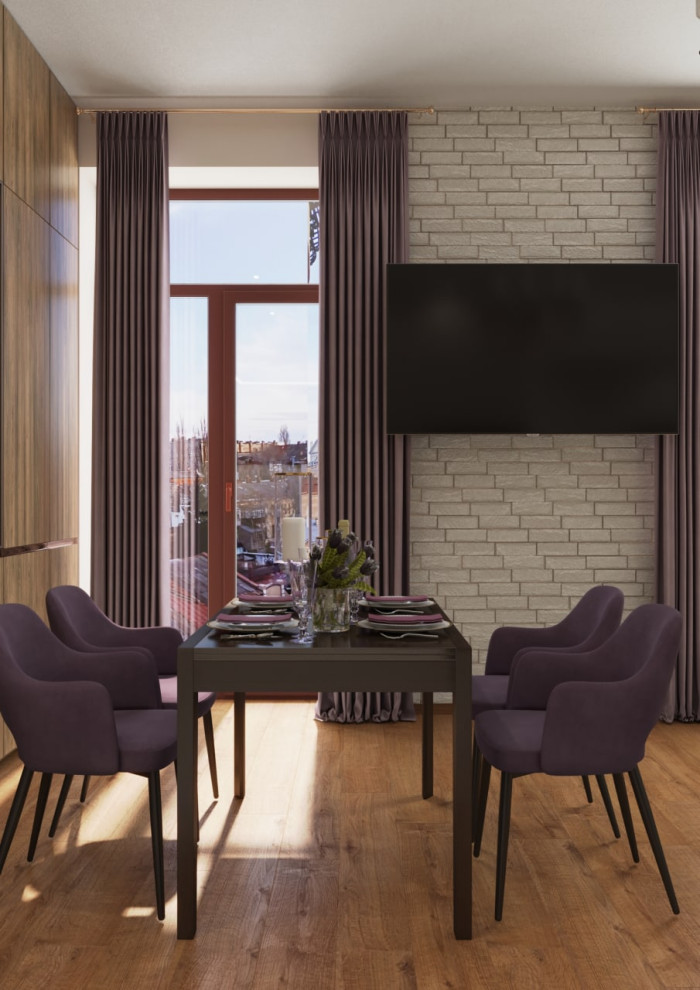 Apartment in a new house