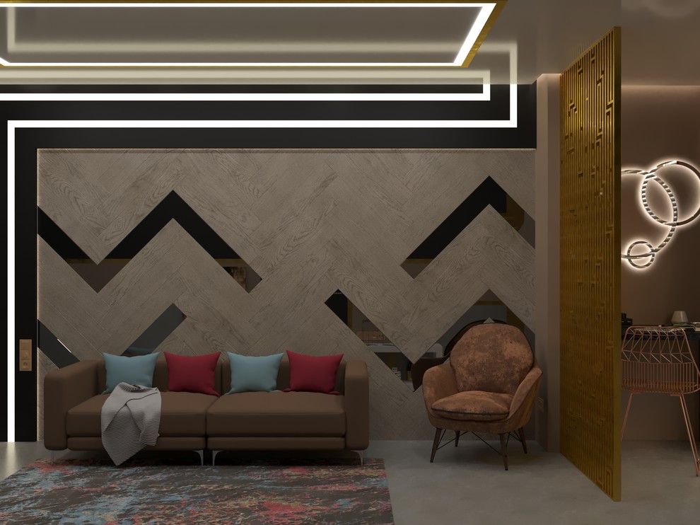 Проект квартиры в современном стиле