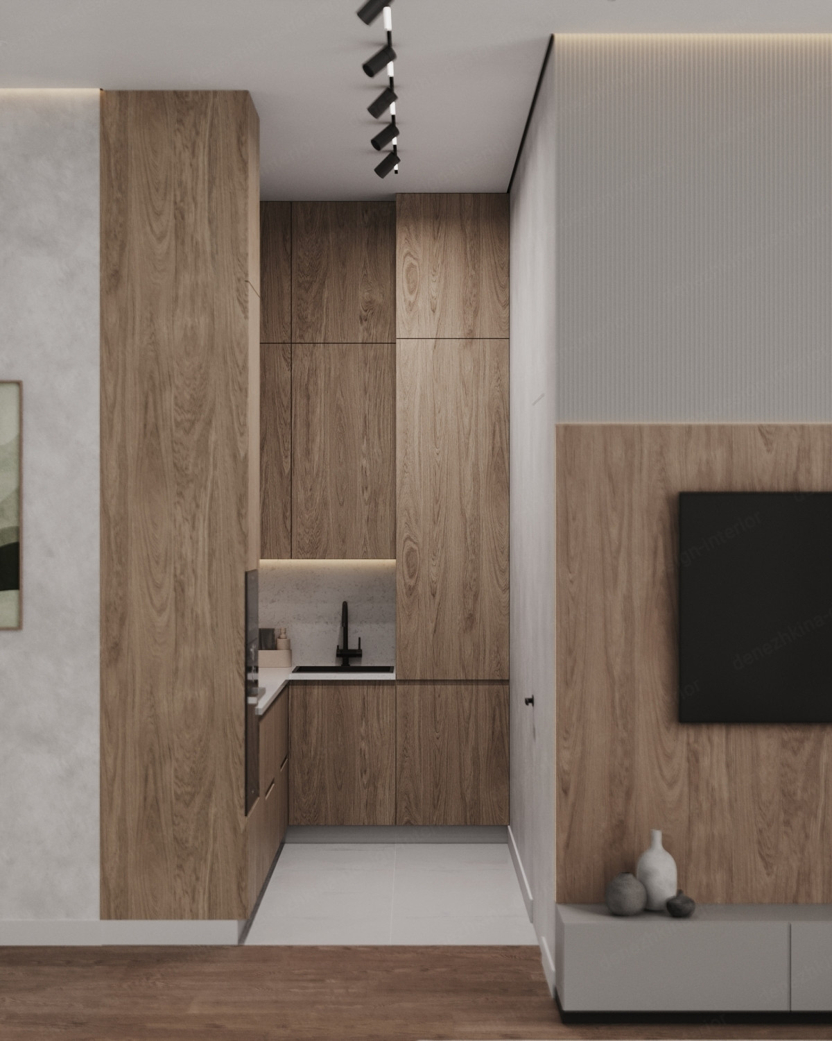 Дизайн проект 3 комнатной квартиры - ЖК ЗИЛАРТ