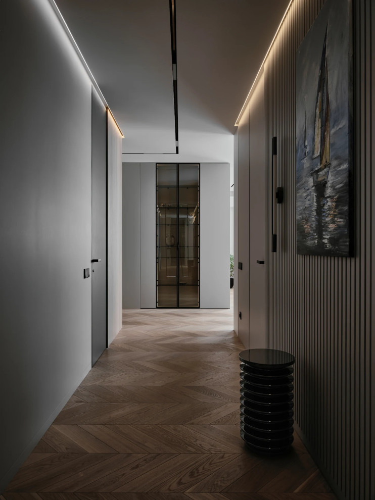 Дизайна-проект кухни гостиной ЖК "Две эпохи"