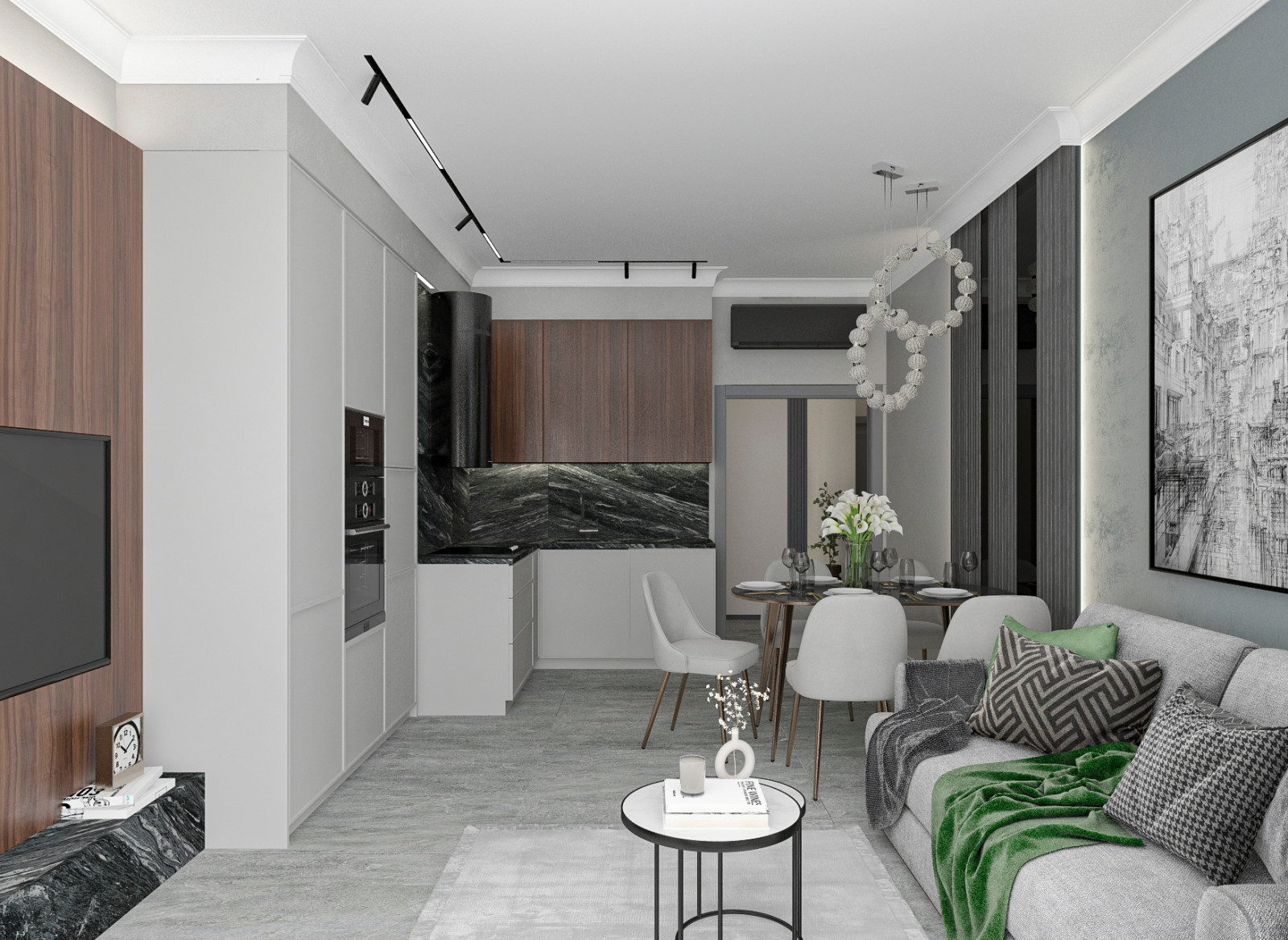 "Проект квартиры в Зеленоградске. ЖК Атлантис"