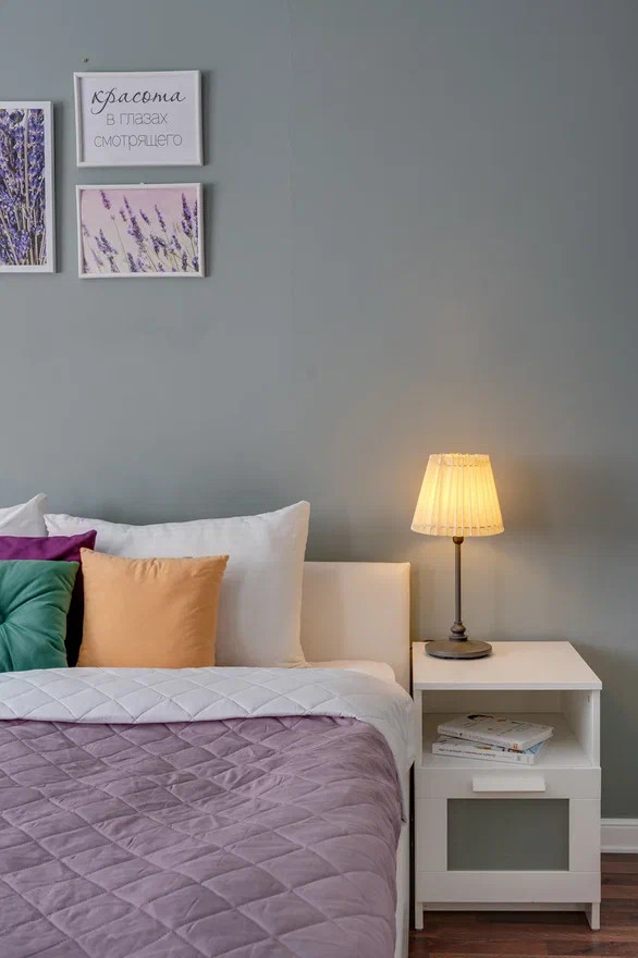 Хоумстейджинг квартиры для посуточной аренды в ЖК "Город"