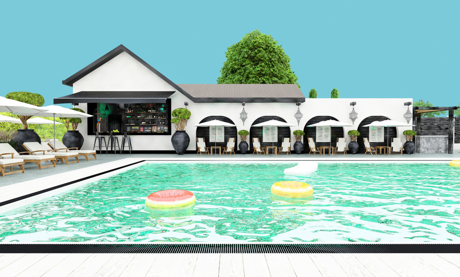 Проект общественного бассейна, г. Краснодар