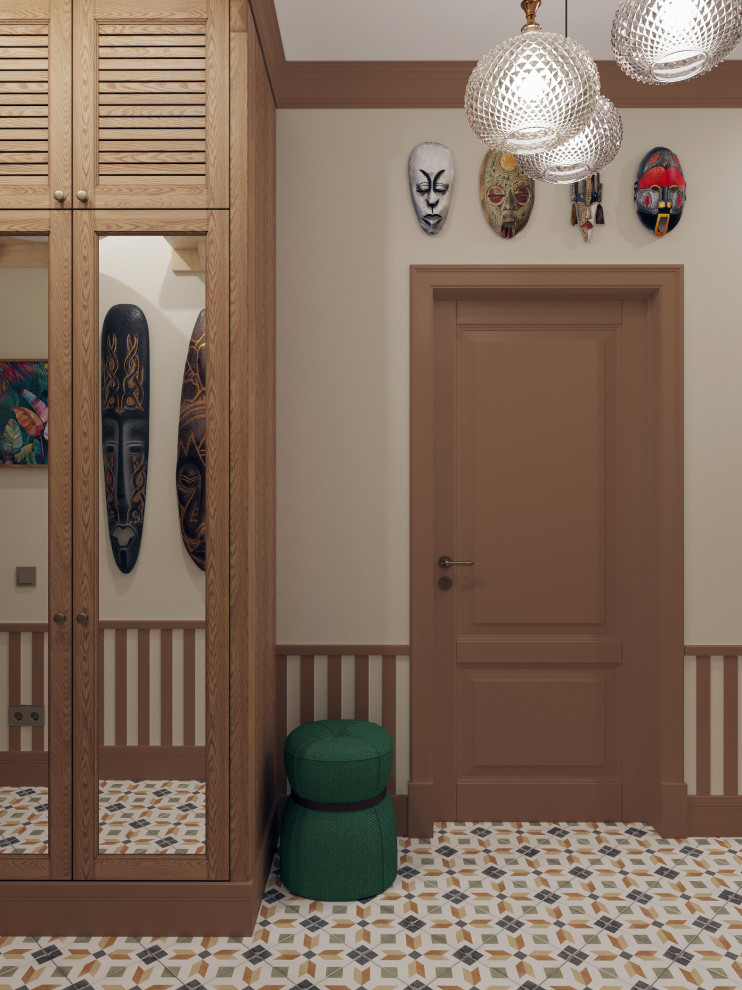 Интерьер части квартиры в Долгопрудном - "Маски" (49,65 кв.м.)