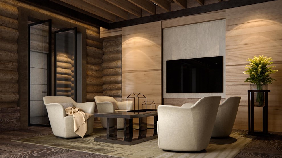 ДОМ ИЗ КАРЕЛЬСКОЙ СОСНЫ