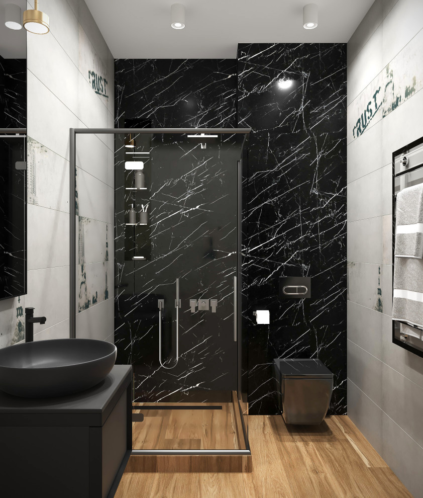 Яркий дизайн квартиры в ЖК "Пресня Сити"