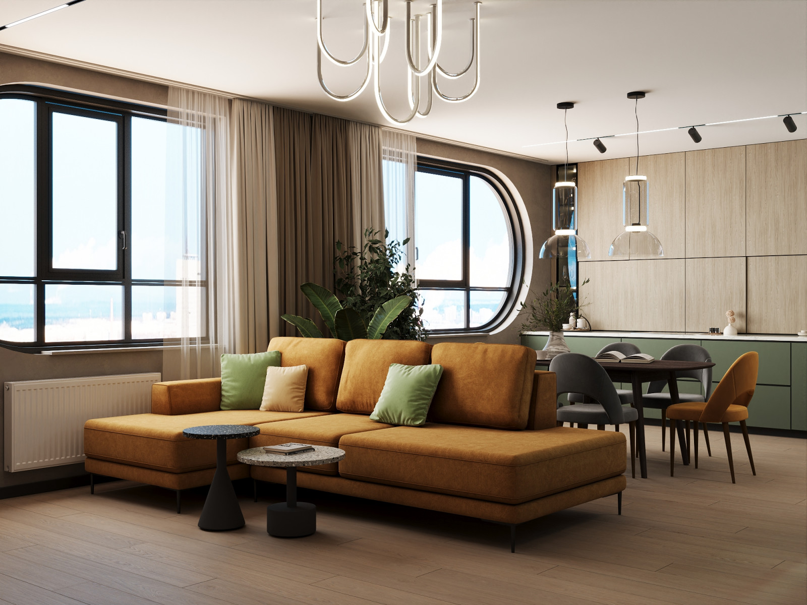 Обложка проекта: ЖК REPIN TOWERS. Квартира 85 м2