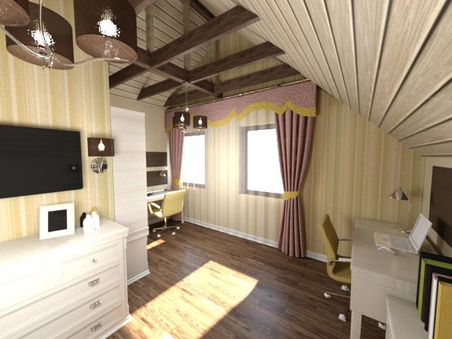 Коттедж в стиле Кантри