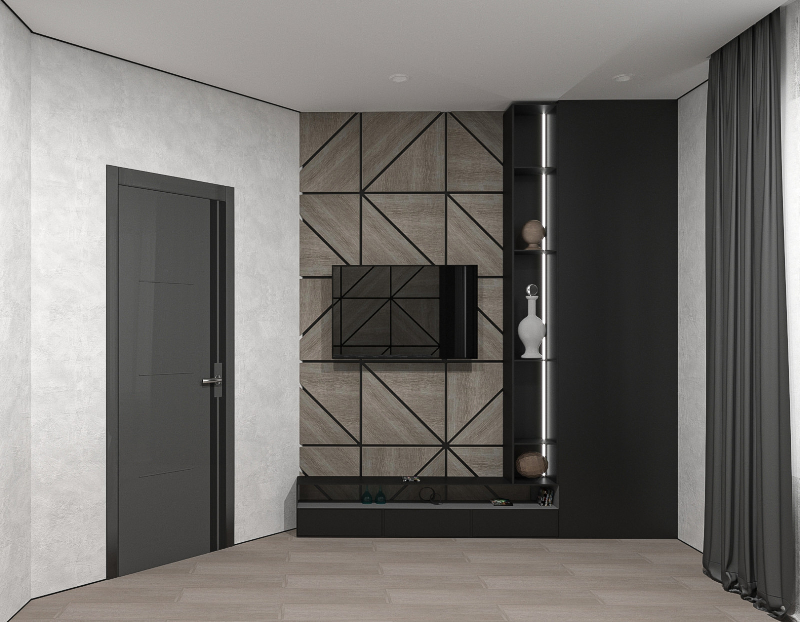 Проект квартиры в современном стиле