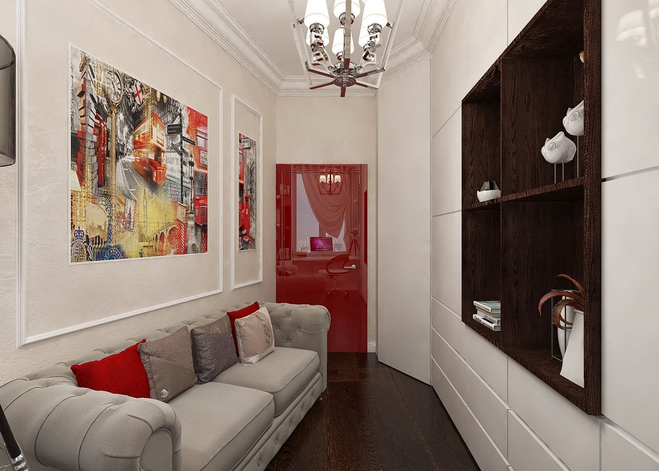 Квартира в американском стиле