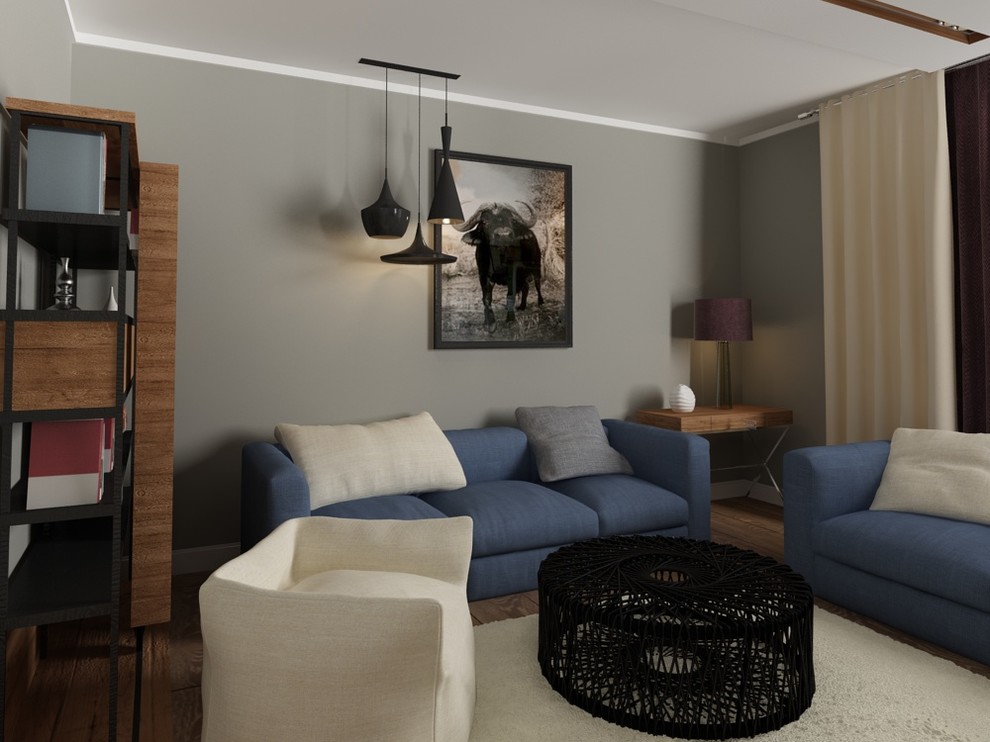 Обложка проекта: Кухня, гостиная, столовая