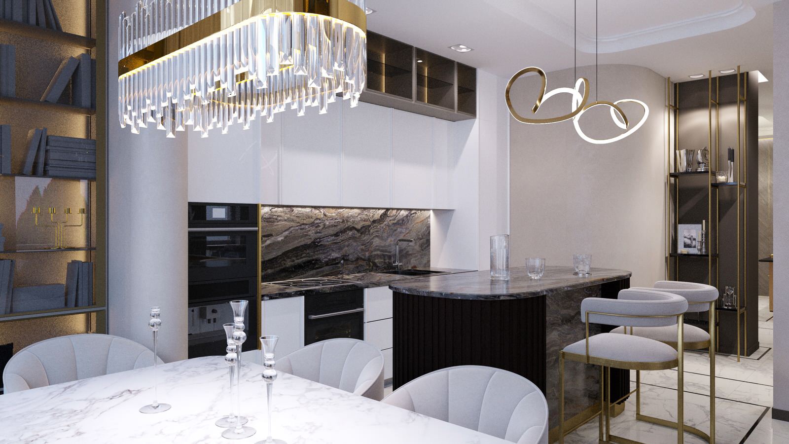 Кухня-гостиная