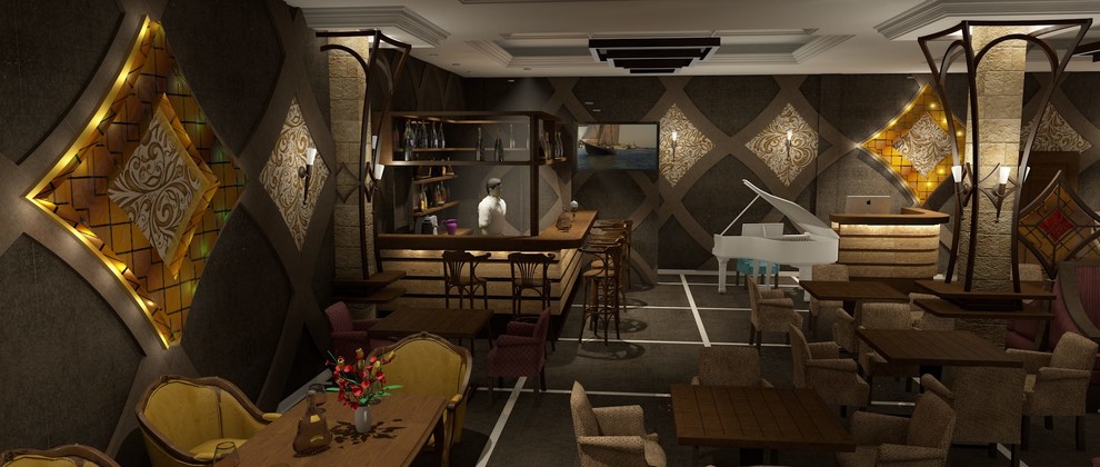 Обложка проекта: отель-ресторан