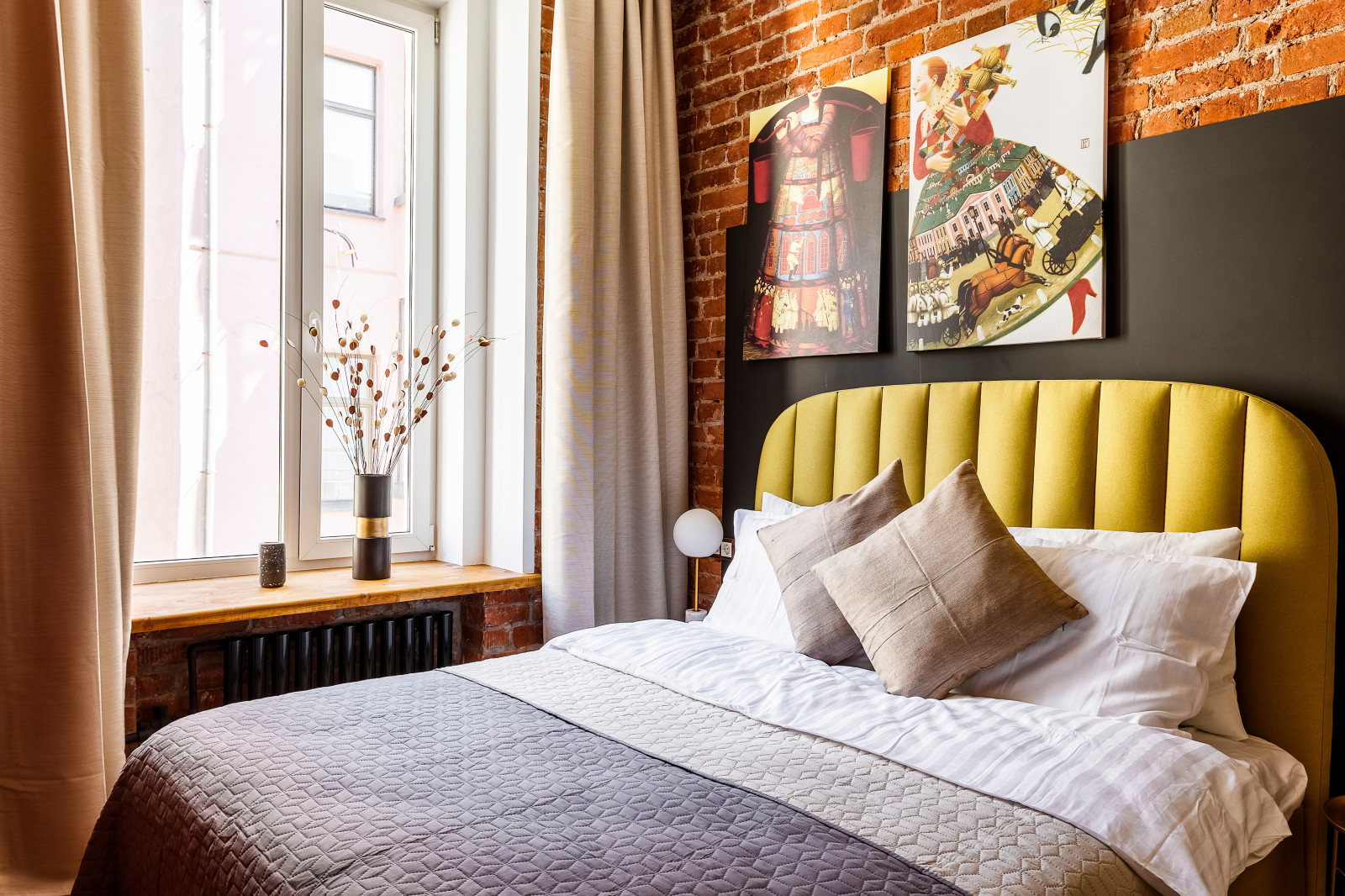 Яркие апартаменты для сдачи в аренду в центре Москвы