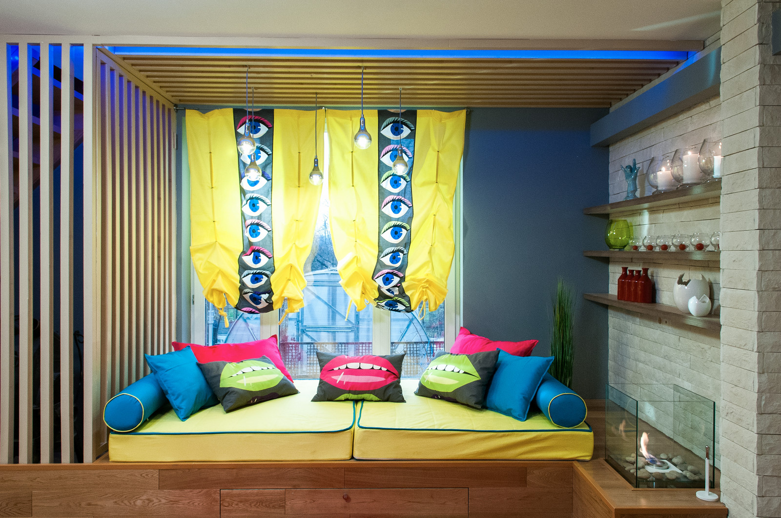 Яркие кухни