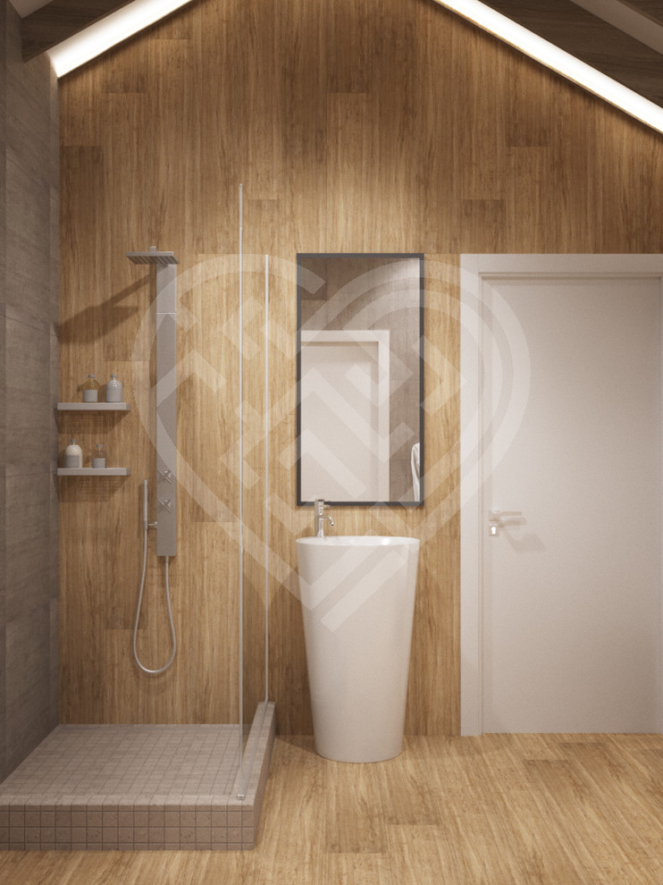 Дизайн интерьера загородного дома в Сходне