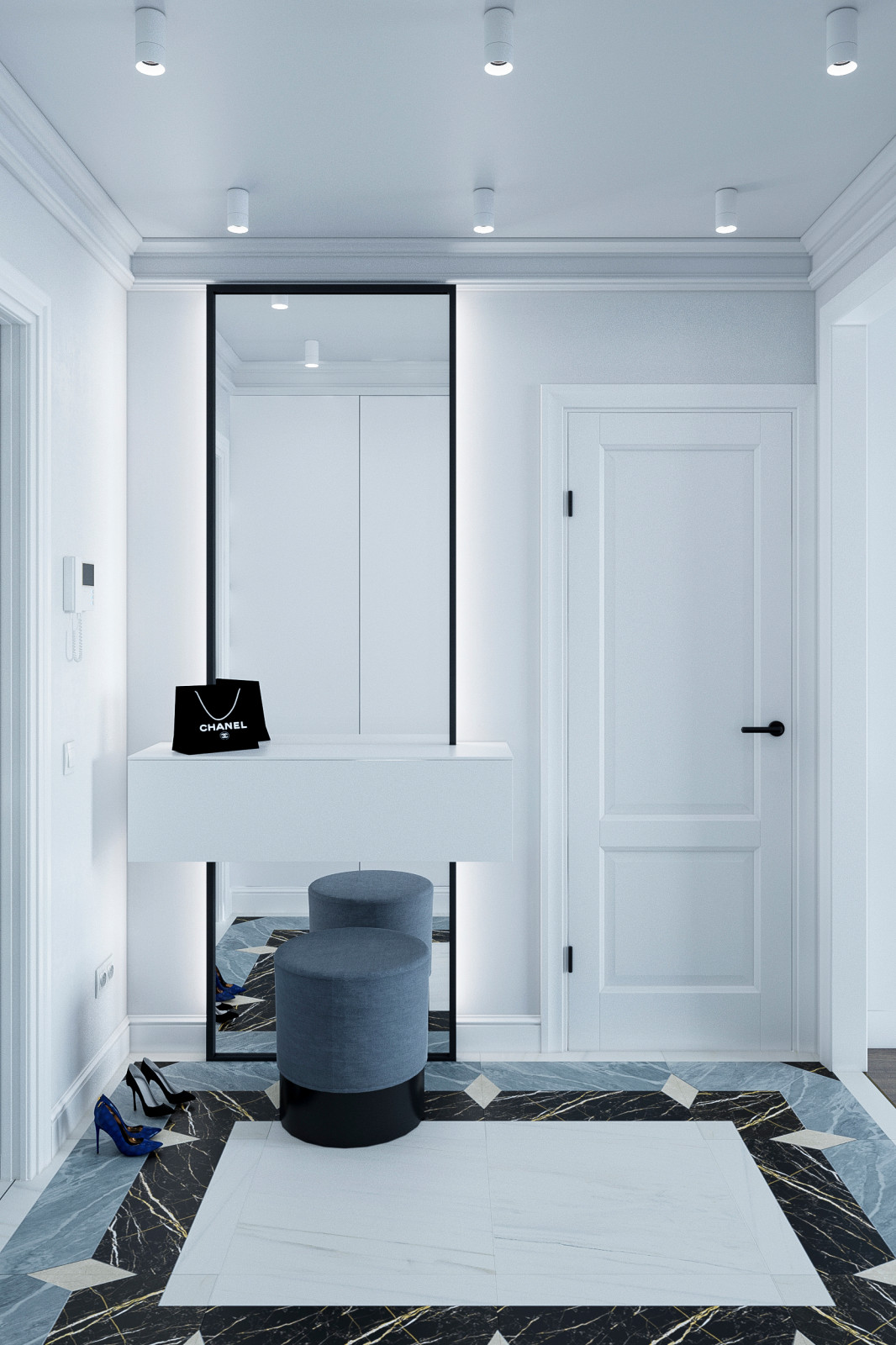 Дизайн квартиры в ЖК "Русский Авангард", Воронеж