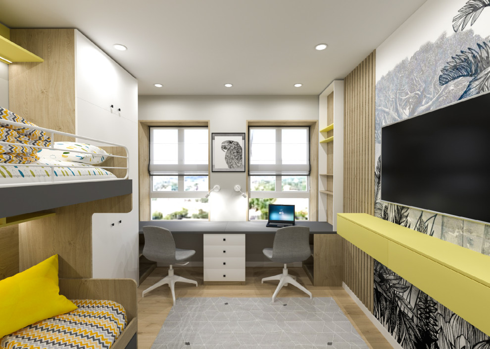 проект двухкомнатной квартиры 45 кв. м.