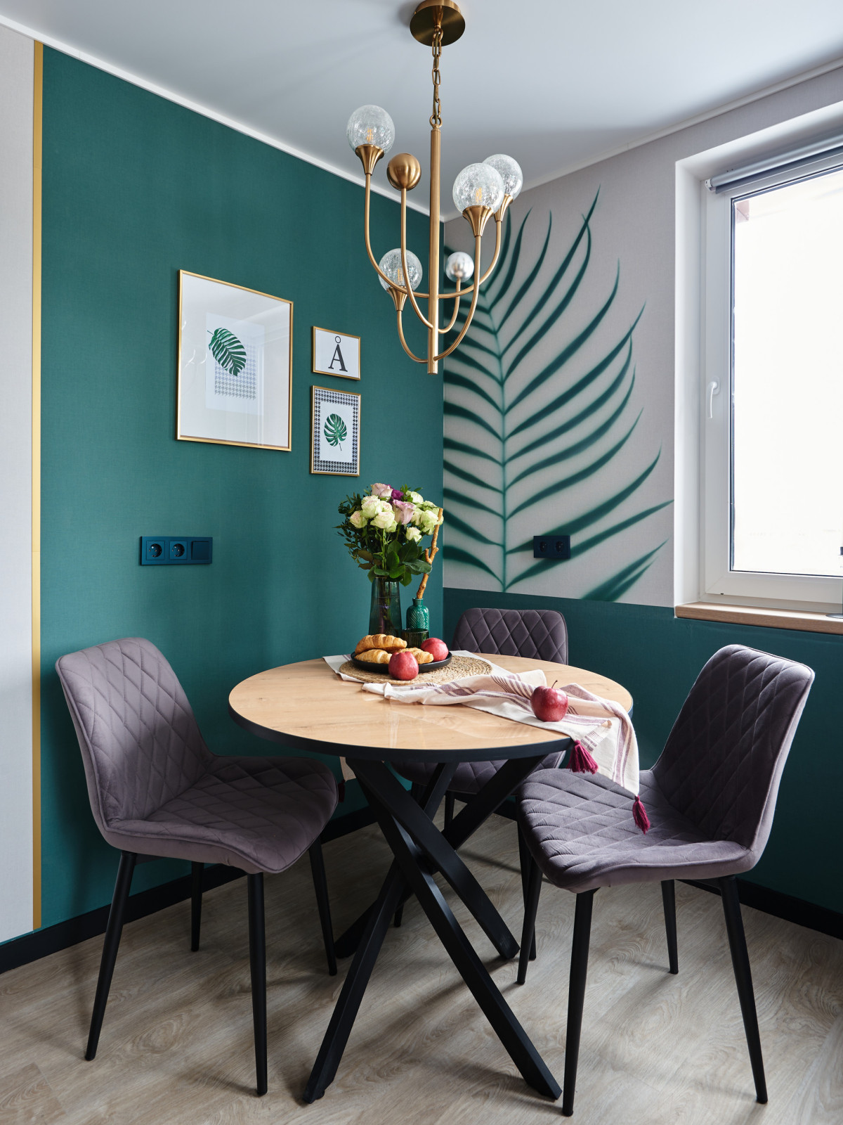 яркий и уютный интерьер на Заречной