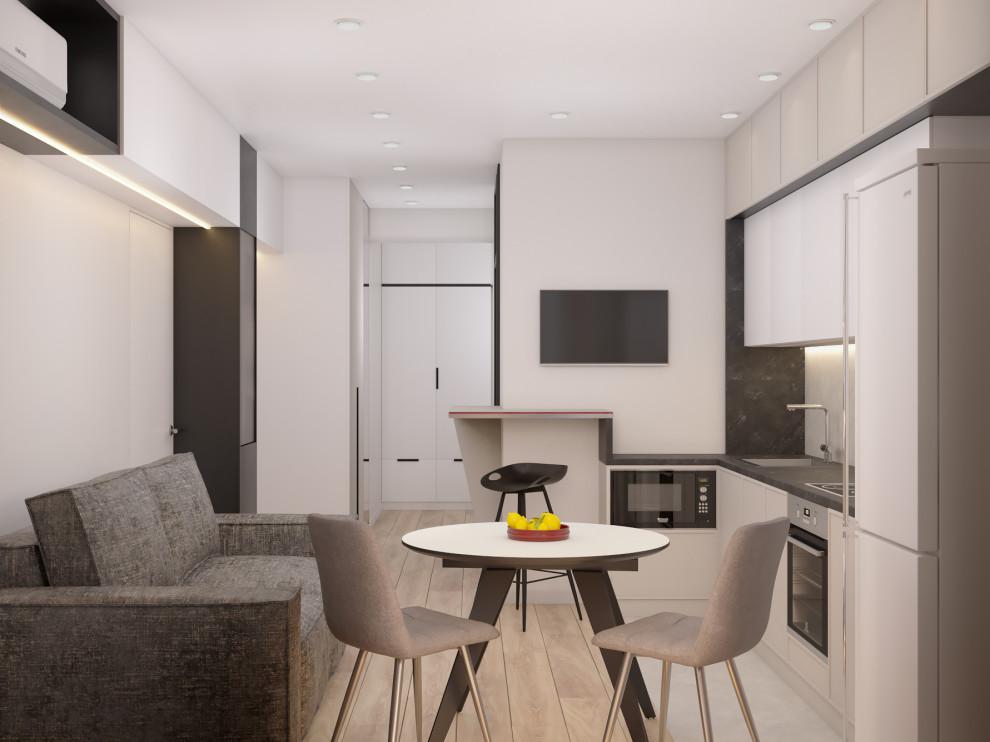 Дизайн проект 2-х комнатной квартиры "СОЛНЕЧНЫЙ ЗАКАТ"